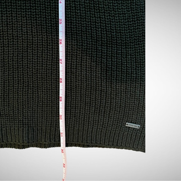 Noisy May Long Cotton Knit Vest Forest Green S - Picture 8 of 8